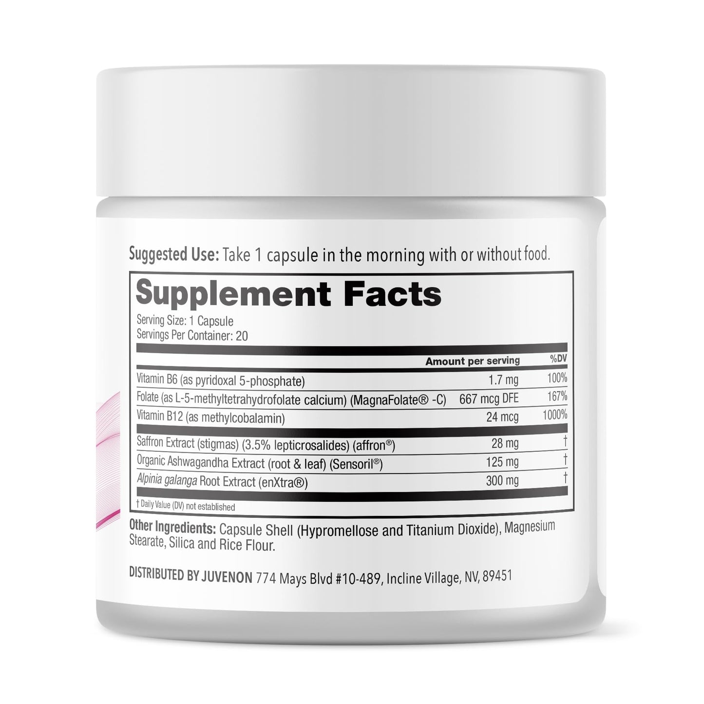 Juvenon Menopause Supplements for Women Mood Support, Hot Flashes Relief, Peri-Menopausal Support, Hormone Balance, Promote Calm, Energy, Clarity, Sleep, Natural Herbal Supplement, (30 Capsules) JuvenonBuy Supplements Australia