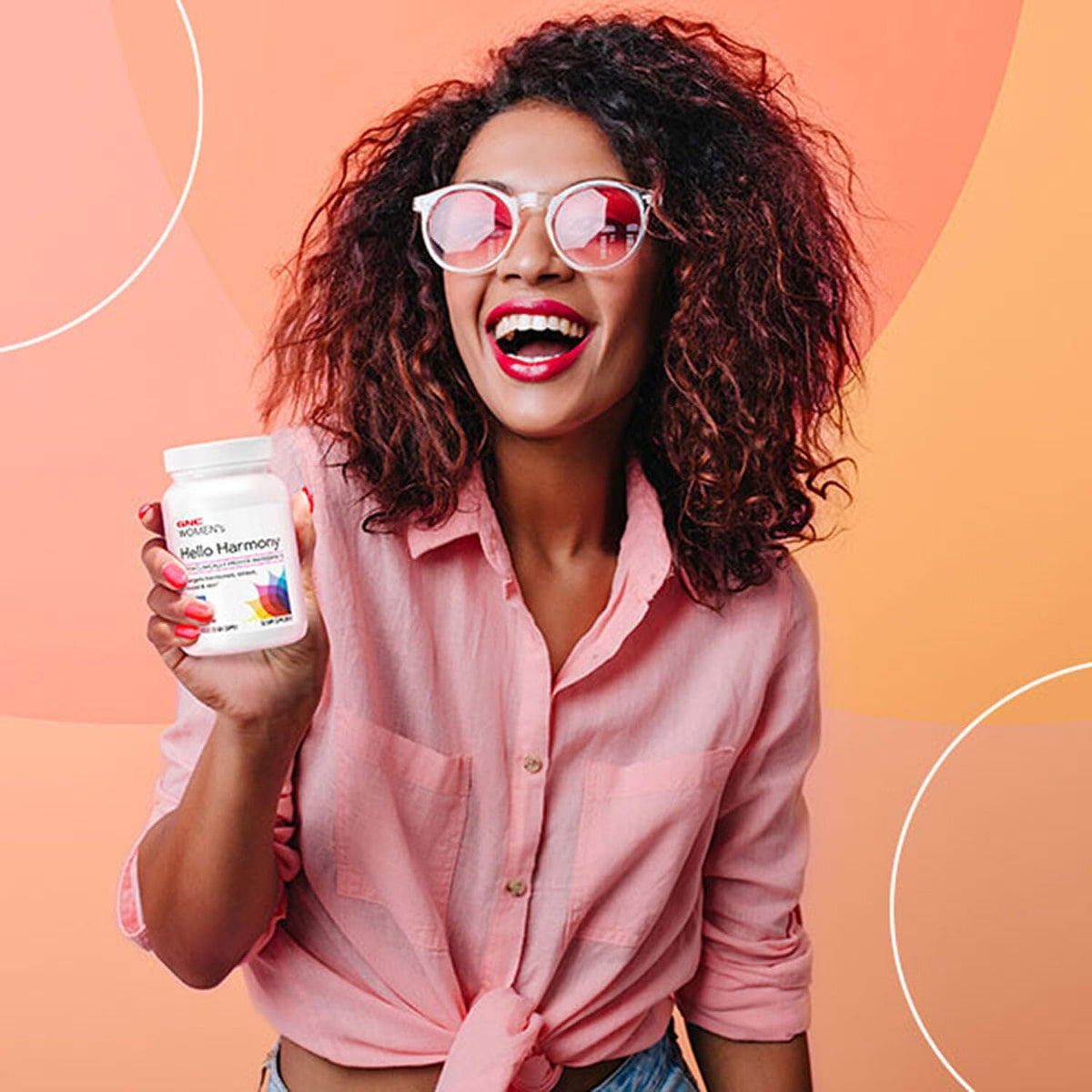 GNC Women's Hello Harmony | Clinically Proven Hormonal Support for Women | Supports Mood, Skin, and Stress Management | Vegan and Gluten Free | 90 Count GNCBuy Supplements Australia