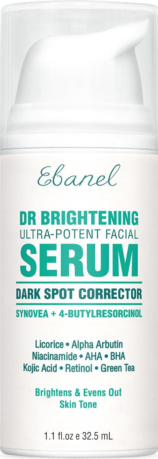 Ebanel Dark Spot Remover for Face & Body, Brightening Serum with Synovea HR, Alpha Arbutin, Niacinamide, Kojic Acid, Dark Spot Corrector for Hyperpigmentation, Discoloration, Melasma and Age Spots Ebanel buy supplements Au