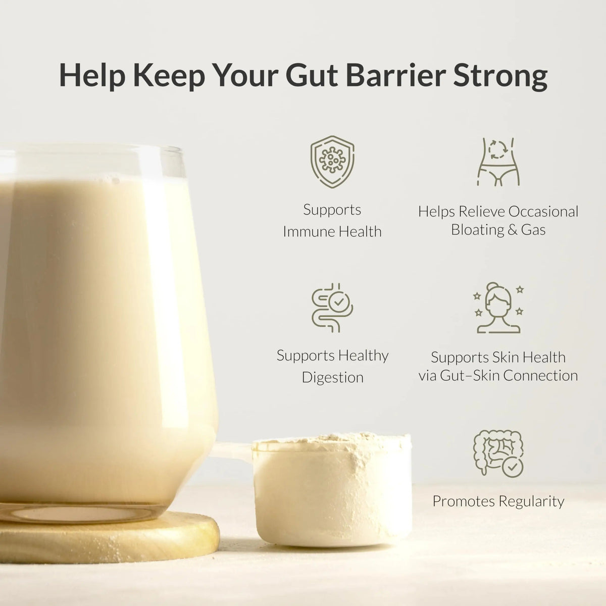 Microbiome Breakthrough™ Gut Support Powder – Vegetarian Vanilla – With Probiotics, Prebiotics, and IgY Max® – Source of L-Glutamine – Supports Digestive Comfort, Gas & Bloating Relief 30 Servings* BIOptimizers buy supplements Au
