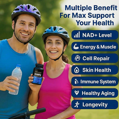 NMN Supplement 500mg Nicotinamide Mononucleotide | Supports NAD+ Levels, Energy, Cognitive Function, Muscle Health & Healthy Body Composition – Capsules (30) Ageless Foundation LaboratoriesBuy Supplements Australia
