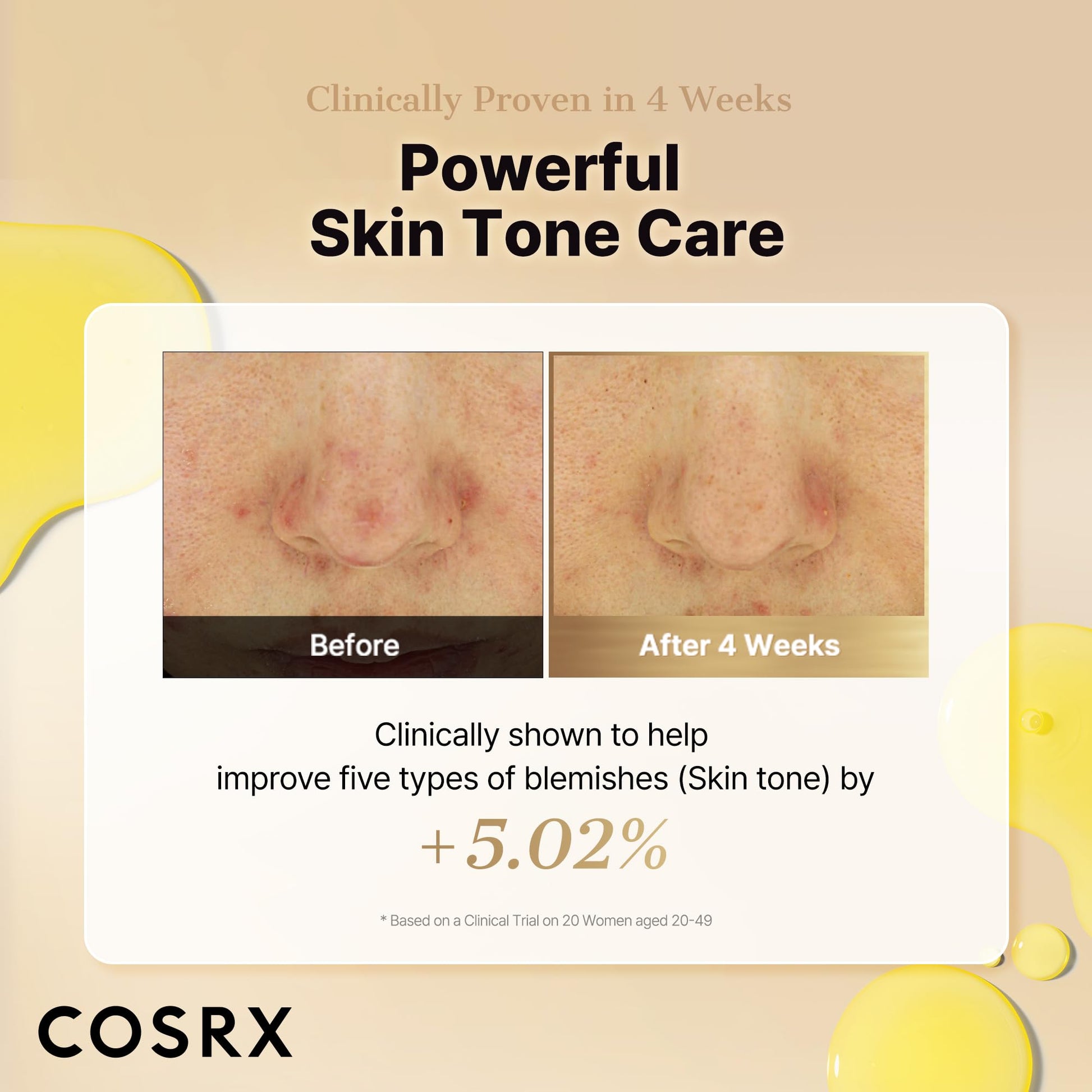 COSRX Advanced Pure Vitamin C 23% Serum with Vitamin E & Glutathione, Korean Vitamin C Serum for Fine Lines, Uneven Skin Tone & Dull Skin, 0.7oz, Korean Skin Care, Mothers Day Gifts for Mom & Wife COSRX buy supplements Au