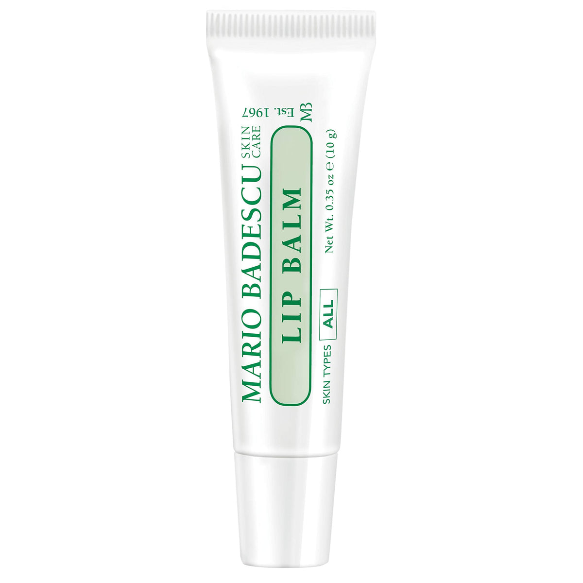 Mario Badescu Moisturizing Original Lip Balm for Dry Cracked Lips, Infused with Coconut Oil