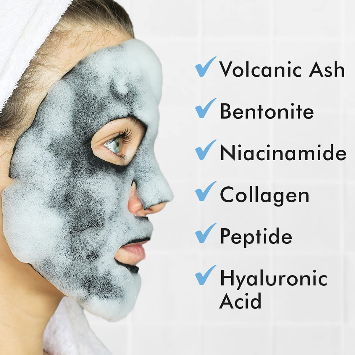 Ebanel Bundle of 15-Pack Collagen Face Mask, and 10-Pack Carbonated Bubble Clay Mask Ebanel buy supplements Au