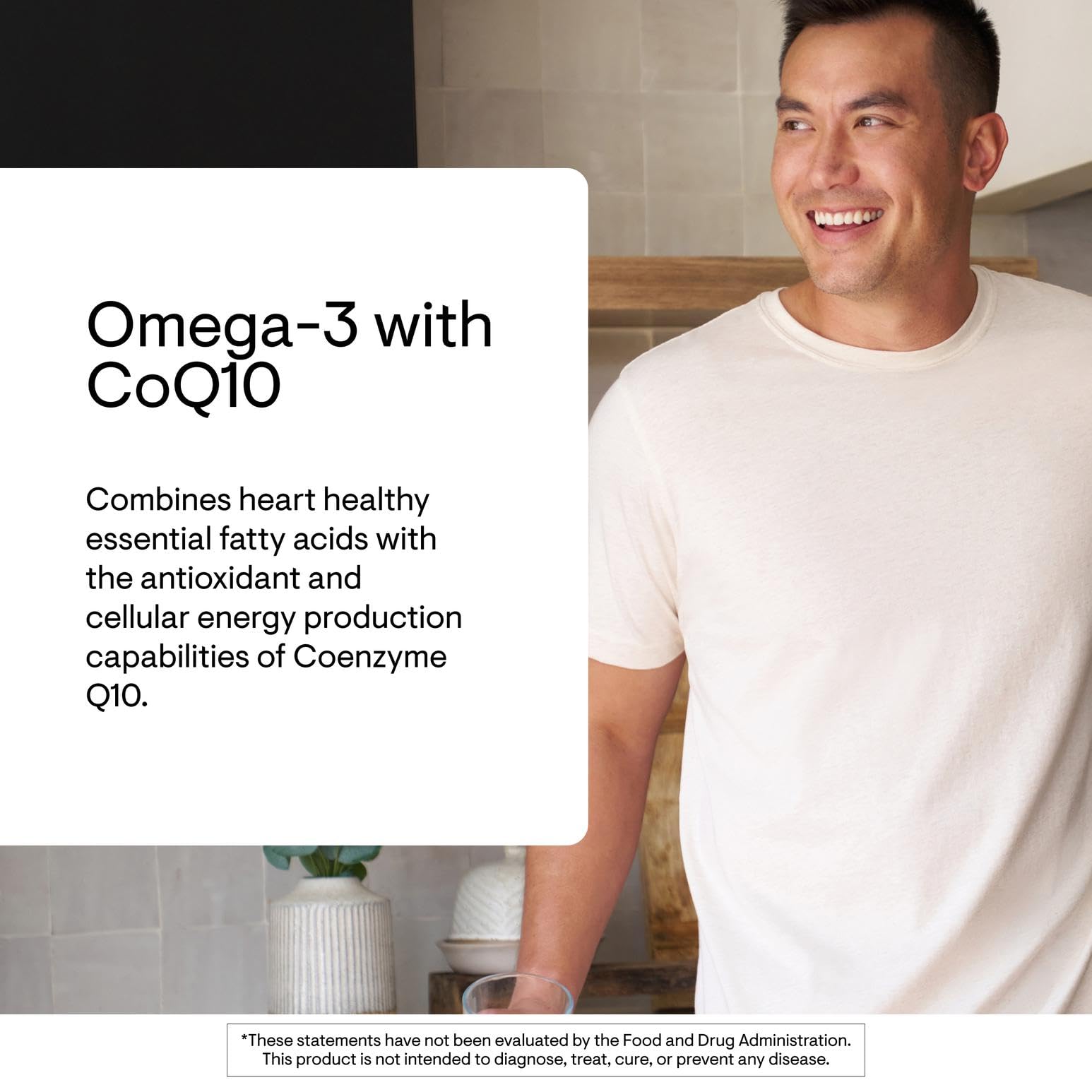 THORNE - Omega-3 with CoQ10 - Omega-3 Fatty Acids Supplement with CoQ10 - EPA and DHA - 90 Gelcaps THORNEBuy Supplements Australia