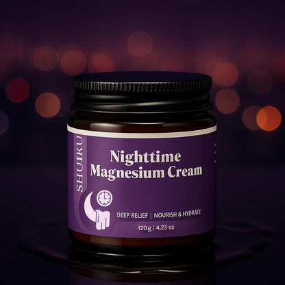 Magnesium Lotion for Sleep & Calm, Topical Magnesium Cream for Relaxation, Nightly Calm, Better Sleep, and for Leg Cramps & Pain SHUIKUBuy Supplements Australia