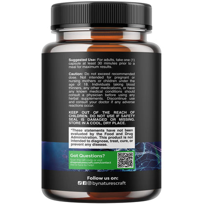 Nootropic Memory Supplement for Brain Support - Memory Pills for Brain Boost and Natural Energy Booster - Vitamin B 12 Bacopa Monnieri Rhodiola Rosea DMAE Ginkgo Biloba Phosphatidylserine Supplement Natures CraftBuy Supplements Australia