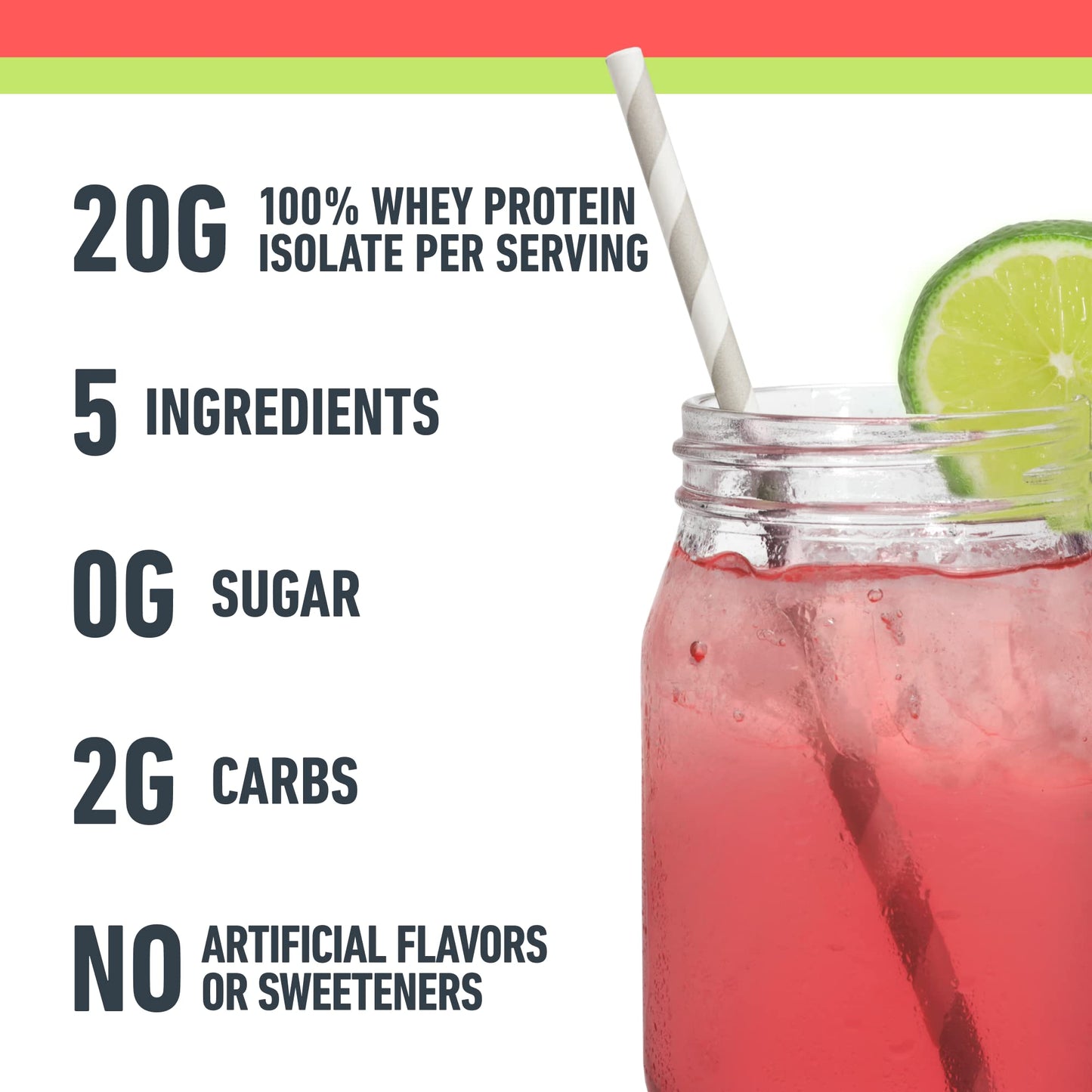 Isopure Protein Powder, Clear Whey Isolate Protein, Post Workout Recovery Drink Mix IsopureBuy Supplements Australia