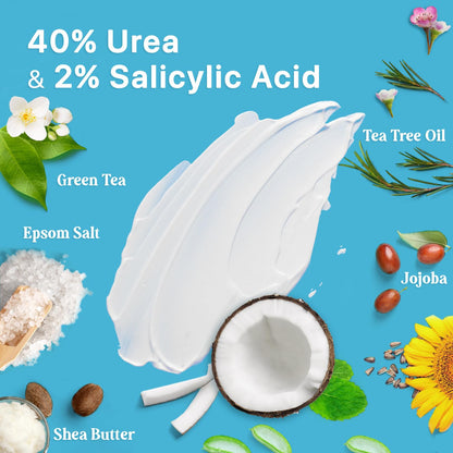 Ebanel Bundle of 40% Urea Cream 4.6 Oz, and 2.5% Retinol Moisturizer Ebanel buy supplements Au
