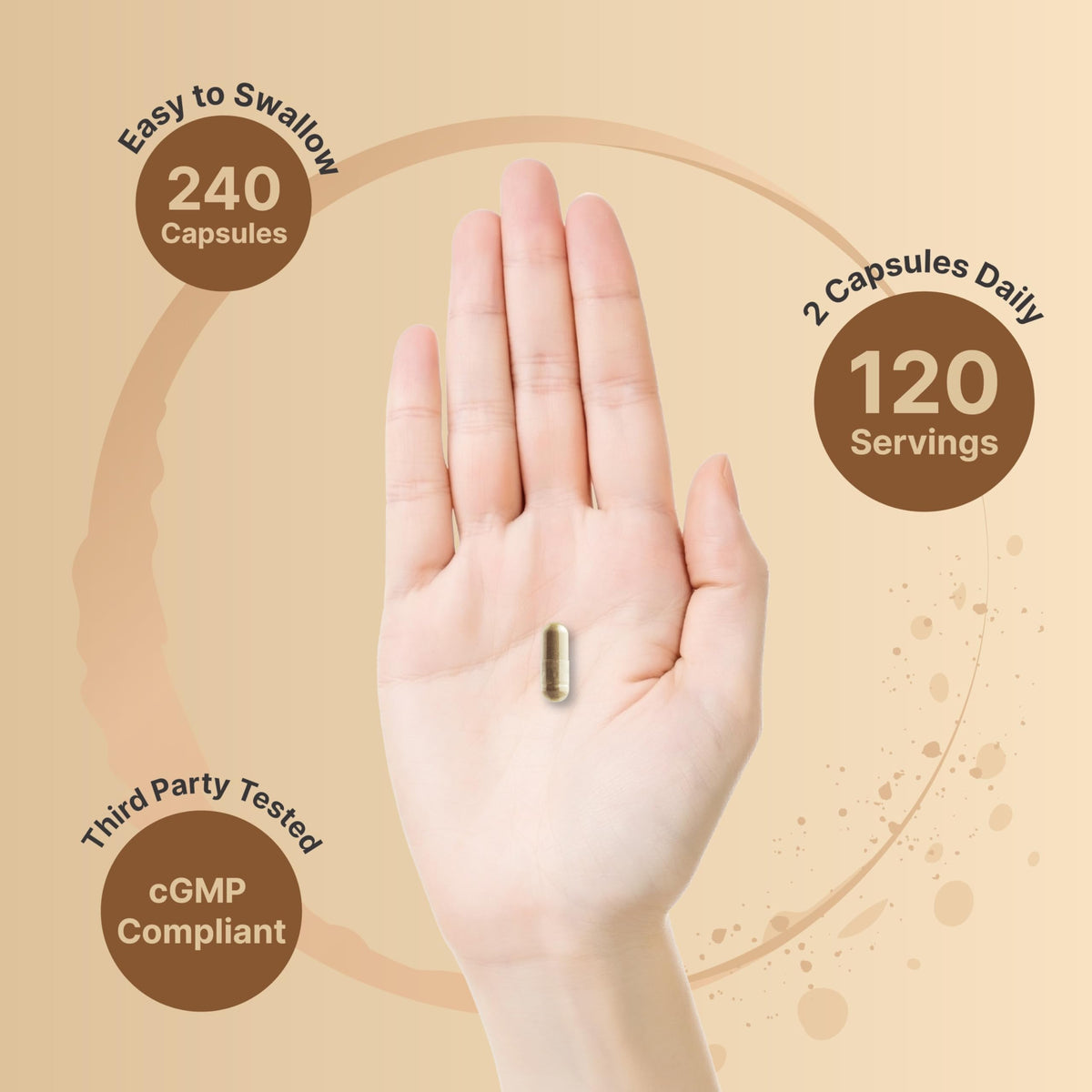 NatureBell Ashwagandha Root with Black Pepper Extract - 240 Capsules - High Strength Adaptogen for Calmness, Relaxation & Immune Support* NatureBellBuy Supplements Australia