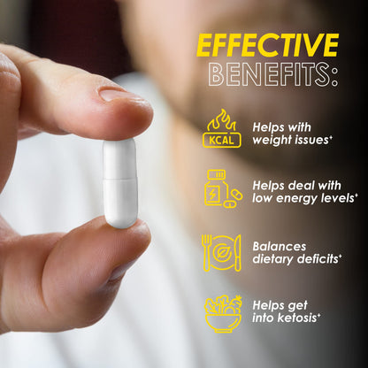 Keto Pills - 60 Ketogenic Diet Support Capsules - Keto Weight Management - Increase DetoxisBuy Supplements Australia