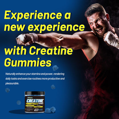 inGreens Creatine Monohydrate Gummies 6g for Men & Women 120 Count inGreensBuy Supplements Australia