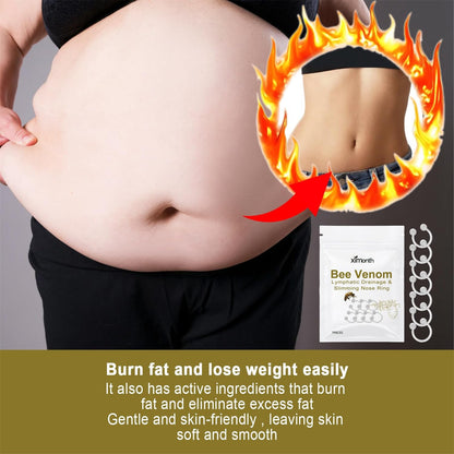 Bee Venom Slimming Nose Ring GGPM Bee Venom Lymphatic Drainage & Slimming Nose Ring Bee Venom GenericBuy Supplements Australia