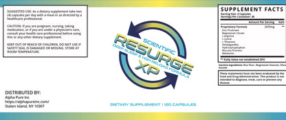 Alpha Pure Scientific Resurge XP Deep Sleep Support Formula 120 Capsules Alpha PureBuy Supplements Australia