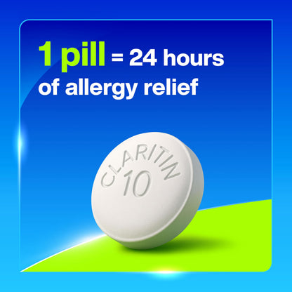 Claritin 24 HR Non Drowsy Allergy Medicine, Loratadine antihistamine tablets, 10 Ct Claritin buy supplements Au