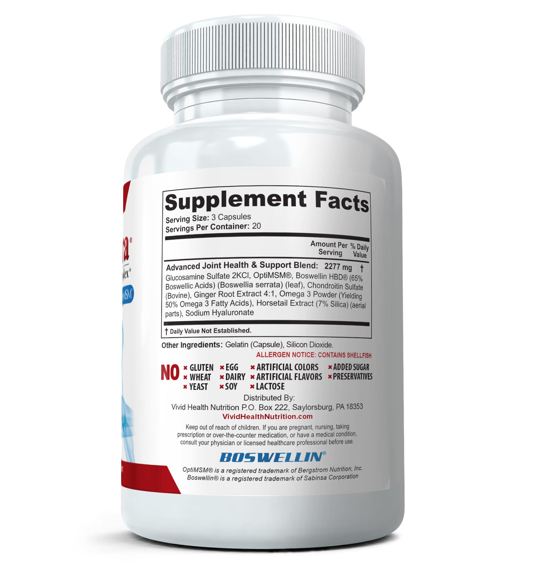Flexacil Ultra (3 Bottles) Maximum Strength Joint Health & Support Supplement | Glucosami Flexacil UltraBuy Supplements Australia