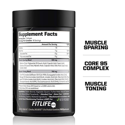 PMD Sports Ultra Pump Fuel Insanity - Pre Workout - Strawberry Slam (30 Servings) Sports Omega Cuts Elite Thermogenic Fat Burner (90 Softgels