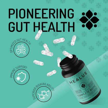 Healus Complete Biotic - Postbiotic Tributyrin Supplement - Postbiotics for Gut Health - Butyrate Gut Health Supplement HealusBuy Supplements Australia