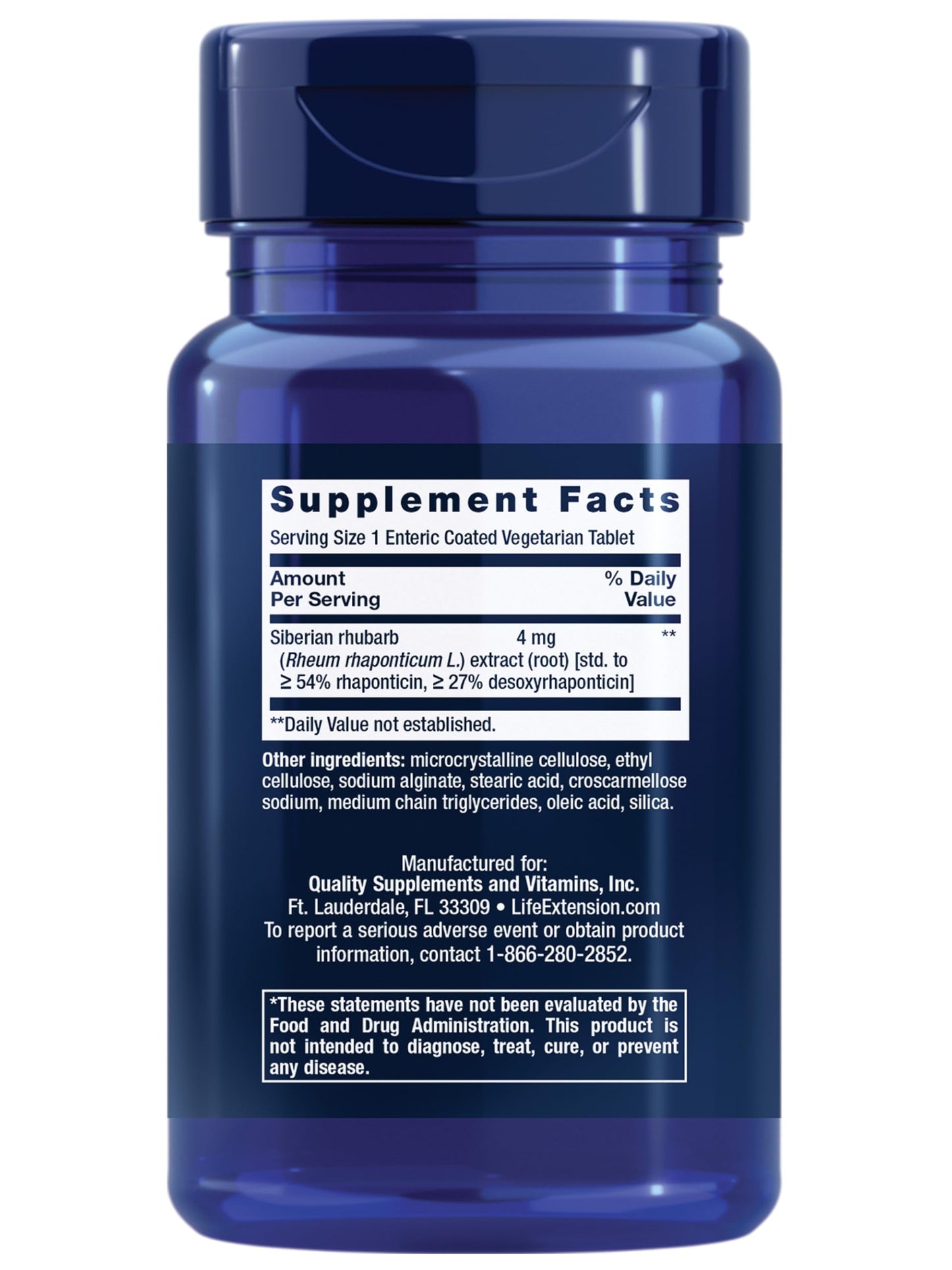 Life Extension Menopause Relief – Siberian Rhubarb, Menopause Supplement for Women, Ease hot Flashes, Mood Swings, Night Sweats Relief, Hormone-Free, Gluten-Free, Non-GMO, Vegetarian, 30 Tablets Life ExtensionBuy Supplements Australia