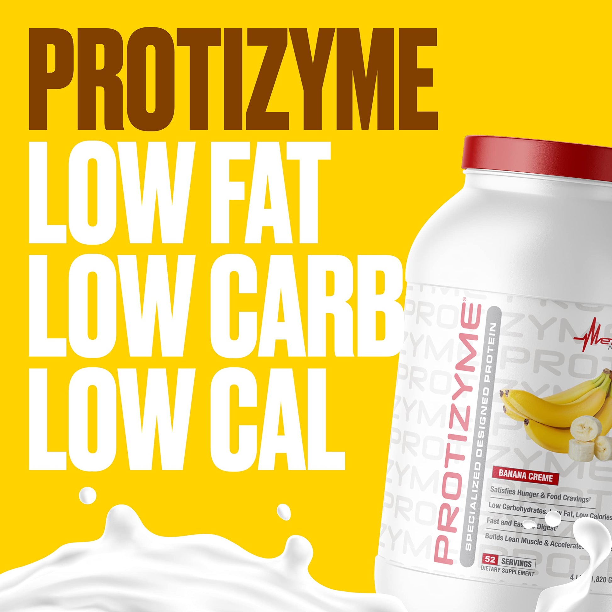 Metabolic Nutrition, Protizyme, 100% Whey Protein Powder, High Protein, Low Carb Metabolic NutritionBuy Supplements Australia