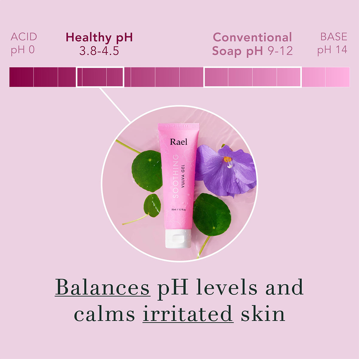 Rael Vaginal Moisturizer, Soothing Vulva Gel - pH Balance Intimate Skin Care for Women, All Skin Types RaelBuy Supplements Australia