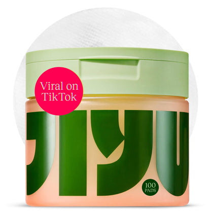 JiYu Toning Polish Pads - Korean Skincare for Dark Spots, Wrinkles & Dull Skin - Hydrating Facial