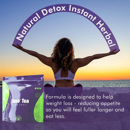 TLC Total Life Changes IASO Natural Detox Instant Herbal Tea - Expiration Date on the Top Total Life ChangesBuy Supplements Australia