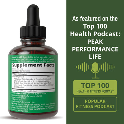 Kids Vitamins from Herbs. Liquid Kids Herbal Multivitamin. No Bitter Taste. Sugar Free 14-in-1 Vegan Supplement Drops for Toddlers, Children, Teens. Mixed in Water They Won't Even Taste It Peak PerformanceBuy Supplements Australia