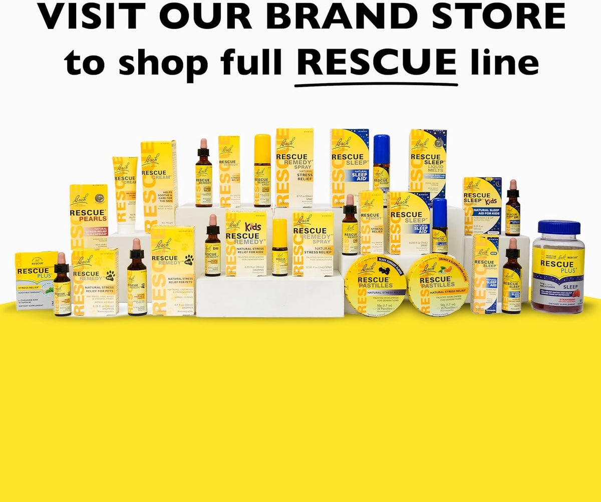 RESCUE Bach Plus Mood & Stress Support Gummies, Daytime Dietary Supplement with Passionflower RESCUEBuy Supplements Australia