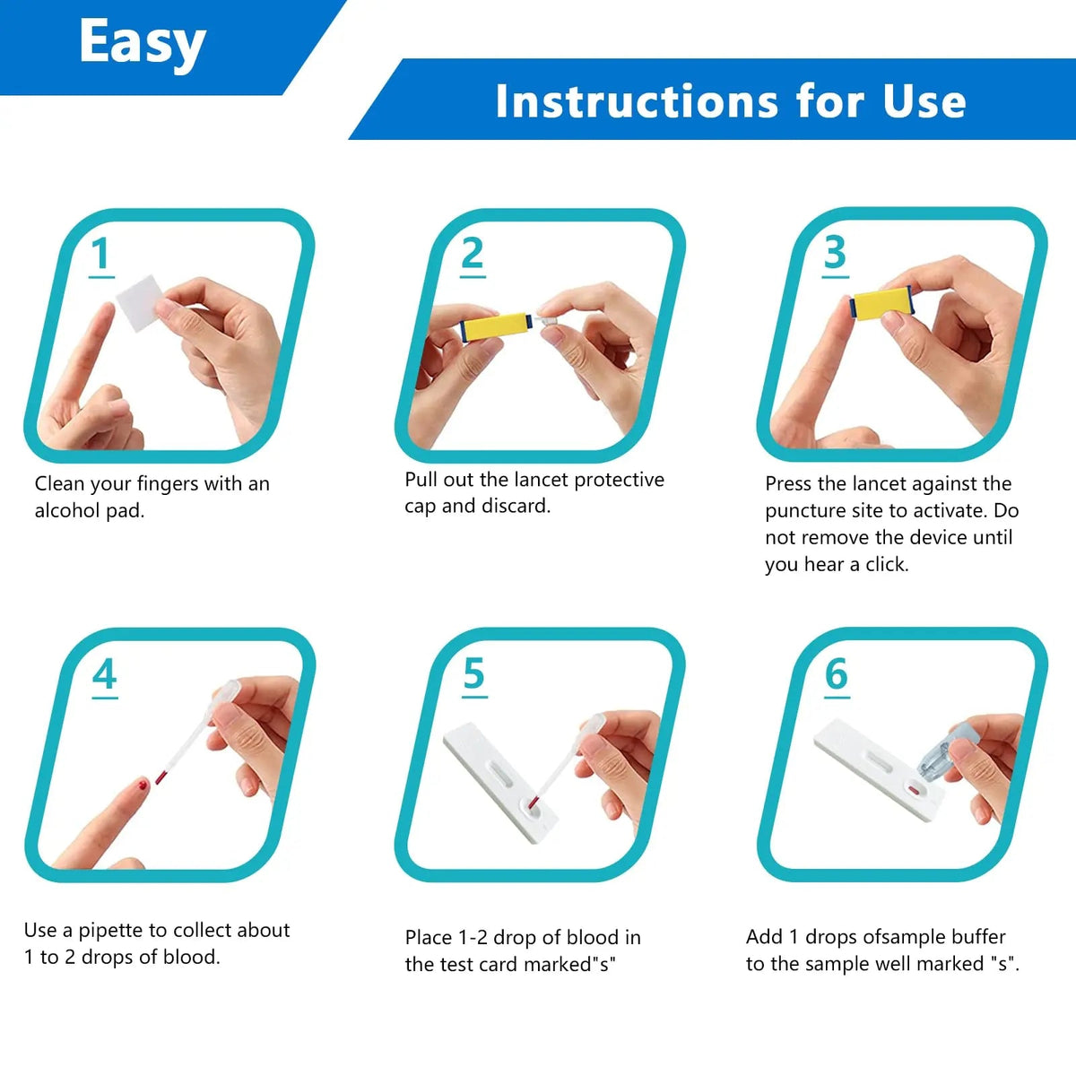 H Pylori Test Kit, Helicobacter Pylori Test Kit - Fast and Accurate, Self-Test at Home, Results in 10-15 Minutes, No Lab Visit Required OUROZOBuy Supplements Australia