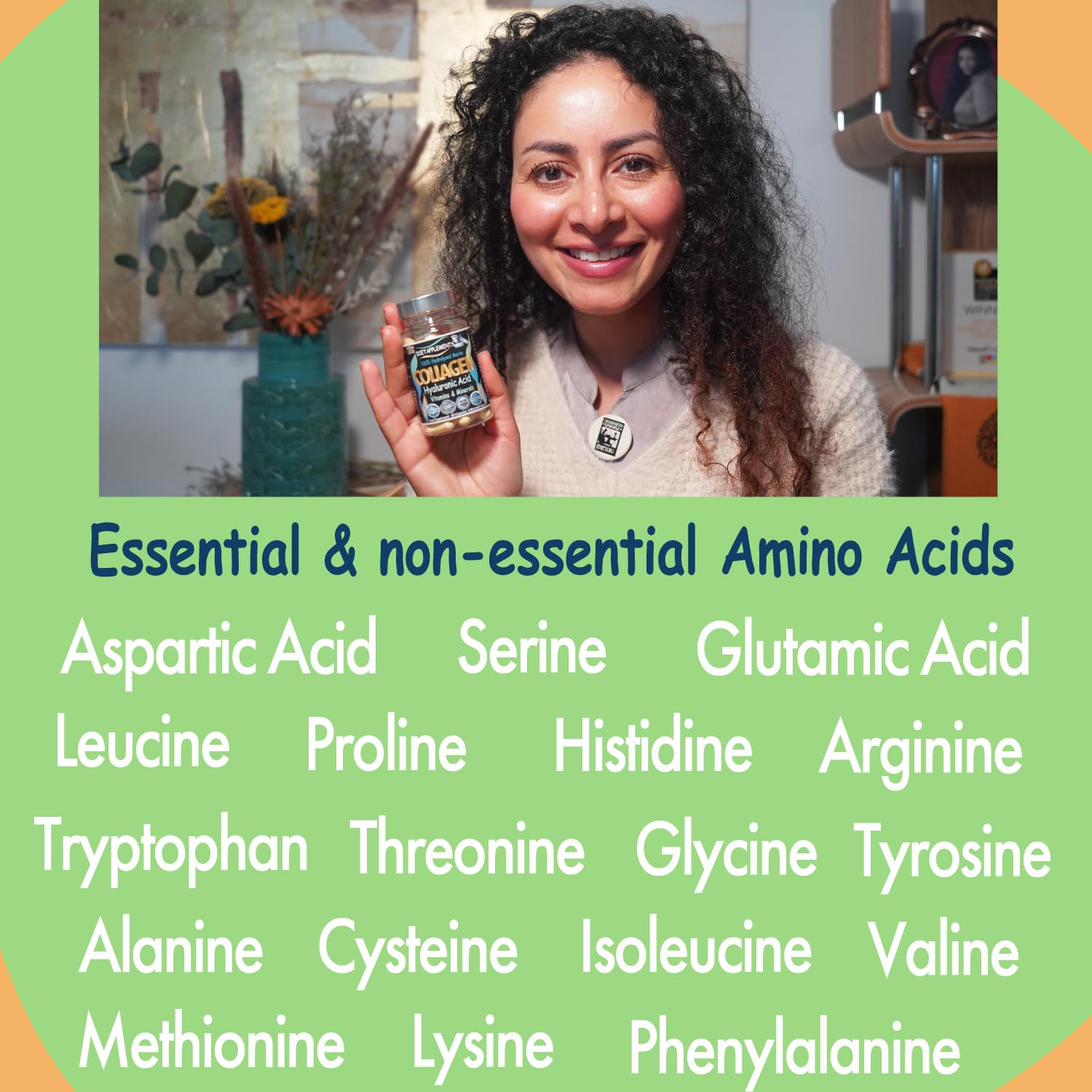 Marine Collagen Type 1&3 1000mg, Hyaluronic Acid 200mg/serving; Vitamin C, Zinc, Copper for Immune System DietapplementsBuy Supplements Australia
