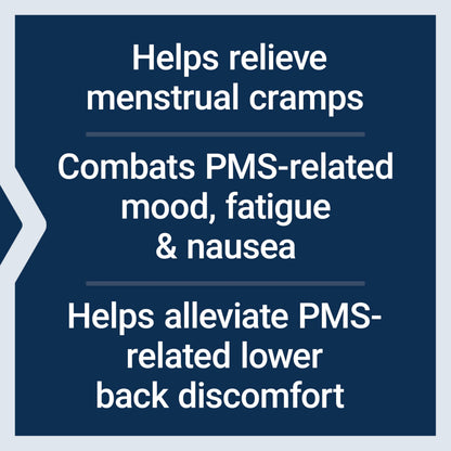 Life Extension Daily PMS Relief, Menstrual Comfort Supplement, PMS-Related Cramps, Lower Back discomfort, Mood, Ginger, Magnesium, B6, Gluten-Free, Non-GMO, 60 Capsules Life ExtensionBuy Supplements Australia