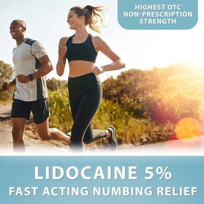 Curist 5% Lidocaine Cream Pain Relief - Numb Quickly & Effectively with 5% Lidocaine Numbing Cream for Anorectal Use - (1 Pack - 2 oz Jar) CuristBuy Supplements Australia