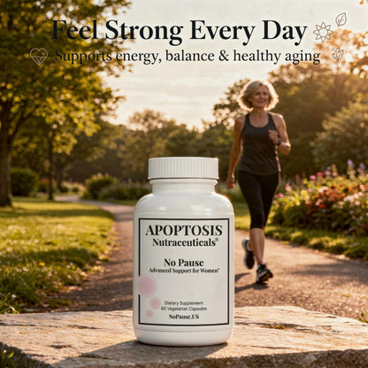 Apoptosis Menopause Supplement for Women – Supports Hot Flash Relief, Mood Balance, Energy & Vitality – with L-Arginine – 60 Capsules – Made in USA Apoptosis NutraceuticalsBuy Supplements Australia