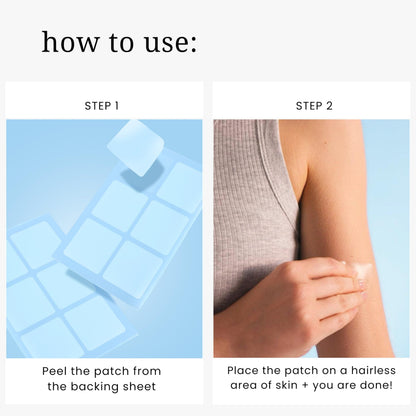The Patch Remedy Period Patch & Iron Patches Kit - 30 PMS Menstrual Patches for Women with Vitex Chasteberry, Magnesium, Evening Primrose Oil, Dong Quai Extract, Curcumin, Vitamin B6 & E, Iron The Patch RemedyBuy Supplements Australia