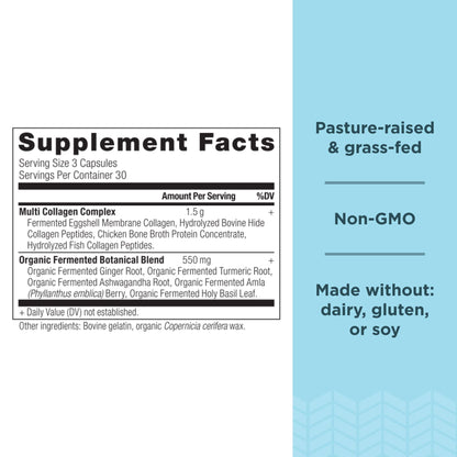 Ancient Nutrition Collagen Peptides Pills, Hydrolyzed Multi Collagen Supplement, Types I, II, II, V & X, Supports Healthy Skin and Nails