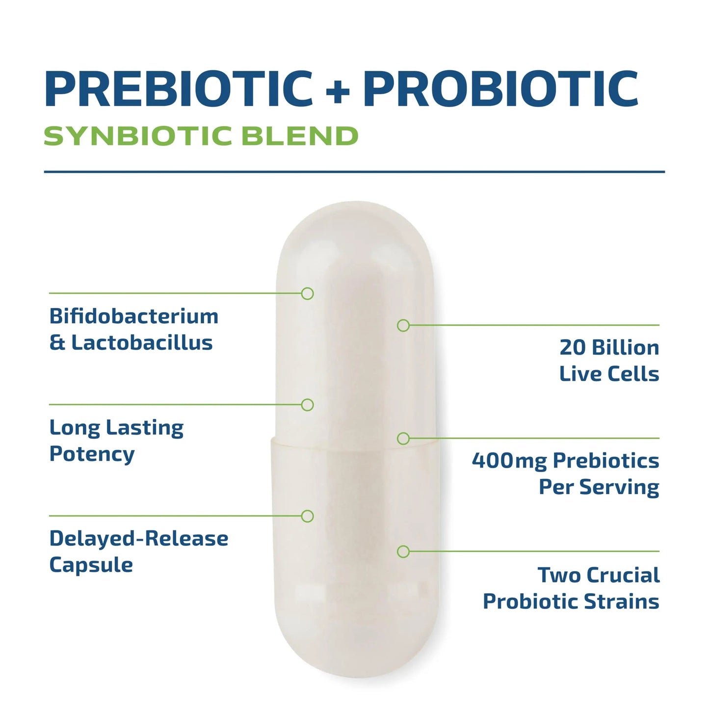 Prebiotics and Probiotics for Women & Men | Pre and Probiotics for Gut Health & Bloating Relief | Synbiotic with 20 Billion CFU Lactobacillus & Bifidobacterium | Shelf-Stable | Vegetarian | 60 Ct. MAV NUTRITIONBuy Supplements Australia
