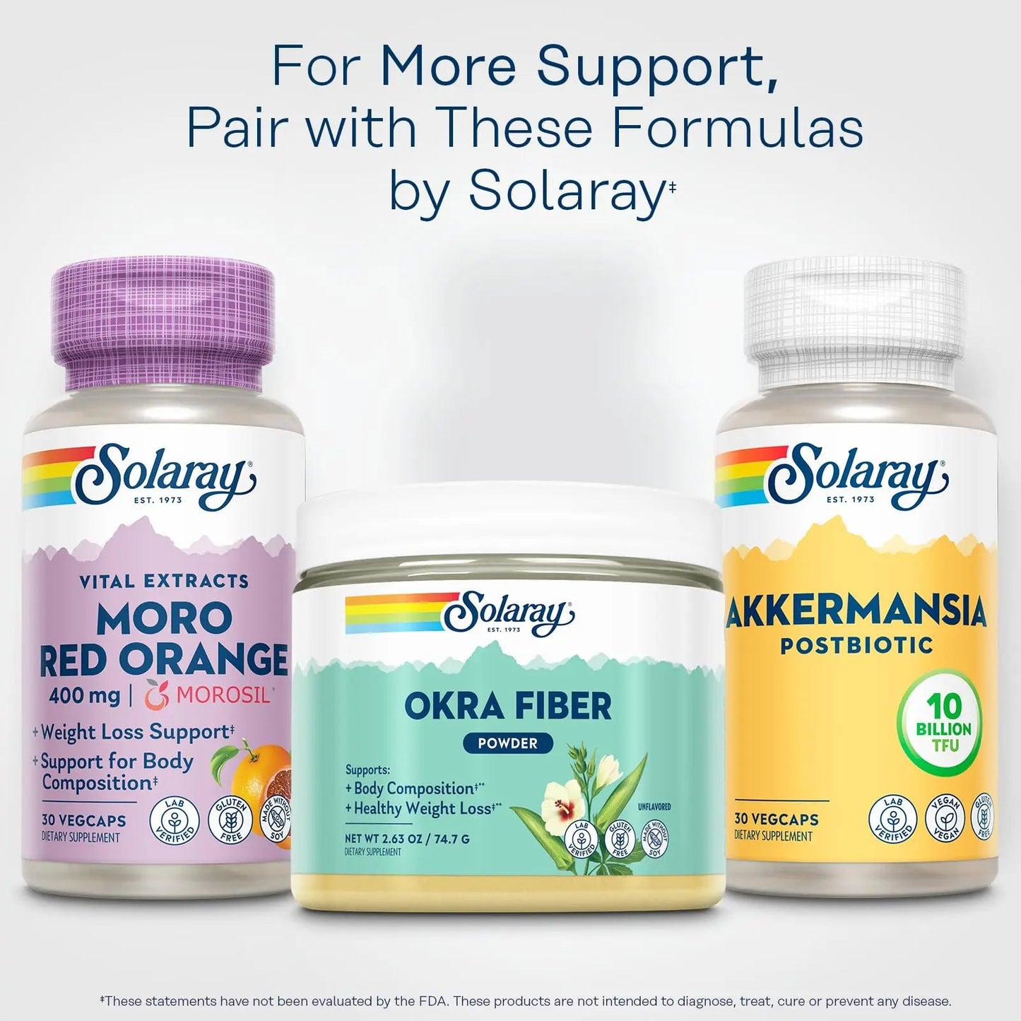 SOLARAY Akkermansia Postbiotic, Akk11, 10 Billion TFU, Beneficial Strain for Gut Health Support, Vegan, Gluten-Free, 60-Day Guarantee, 30 Servings, 30 VegCaps SOLARAYBuy Supplements Australia