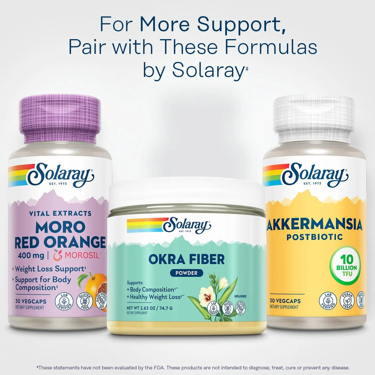 SOLARAY Akkermansia Postbiotic, Akk11, 10 Billion TFU, Beneficial Strain for Gut Health Support, Vegan, Gluten-Free, 60-Day Guarantee, 30 Servings, 30 VegCaps SOLARAYBuy Supplements Australia