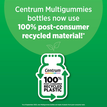 Centrum MultiGummies Gummy Multivitamin for Women, Multivitamin/Multimineral Supplement with Vitamin D3, B and Antioxidants CentrumBuy Supplements Australia