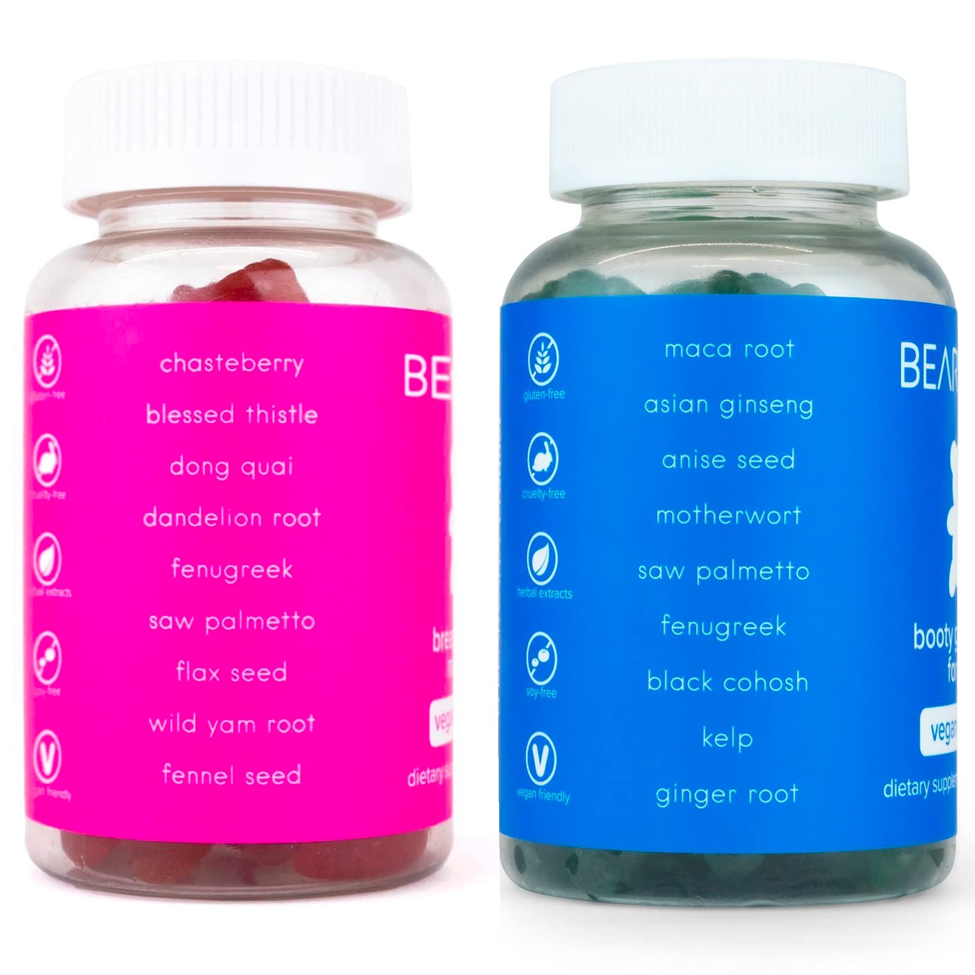 BEARVANA Gummies Combo Pack - Chest and Bum Gummies - Workout Aid - Women’s BEARVANABuy Supplements Australia