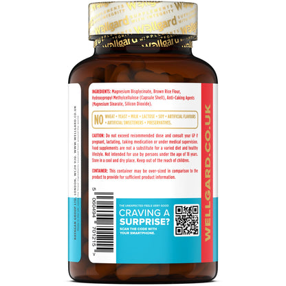 Wellgard Magnesium Glycinate, Mag 1200, High Strength Magnesium Bisglycinate WellgardBuy Supplements Australia