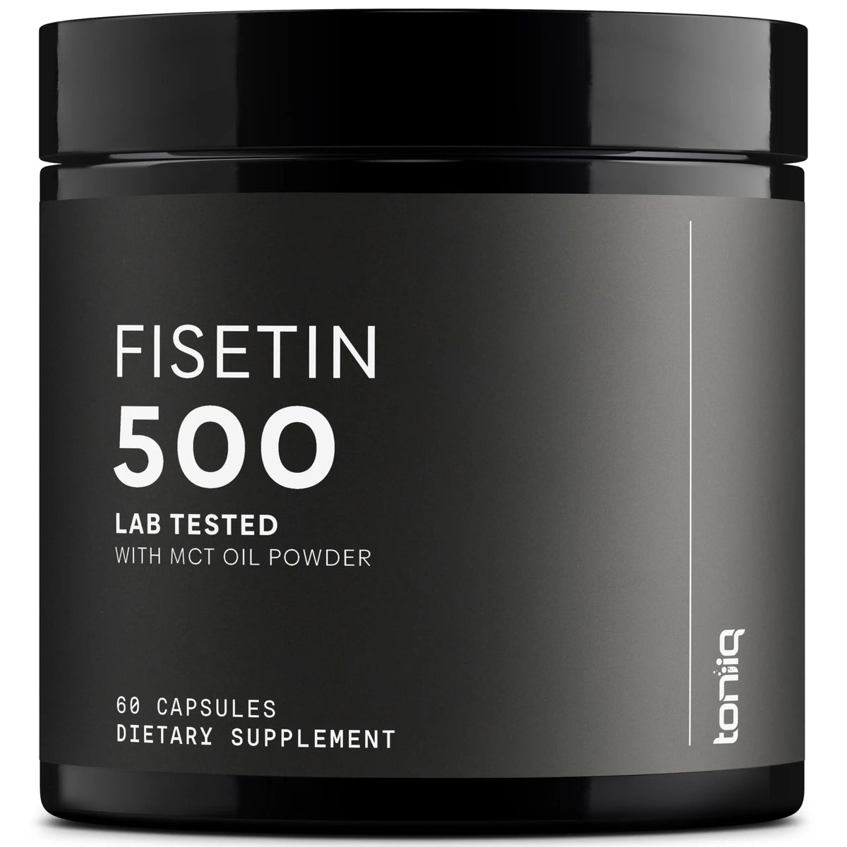 Toniiq Ultra High Purity Fisetin 500mg - 98%+ Higly Purified & Bioavailable Fisetin Supplement with MCT Oil for Absorption - Third-Party Tested Senolytic Supplements for Aging Support - 60 Capsules Toniiq buy supplements Au