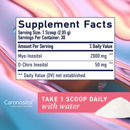 Myo-Inositol & D-Chiro Inositol Powder | Hormone Balance for Women | Ideal 40:1 Ratio SMNutritionBuy Supplements Australia