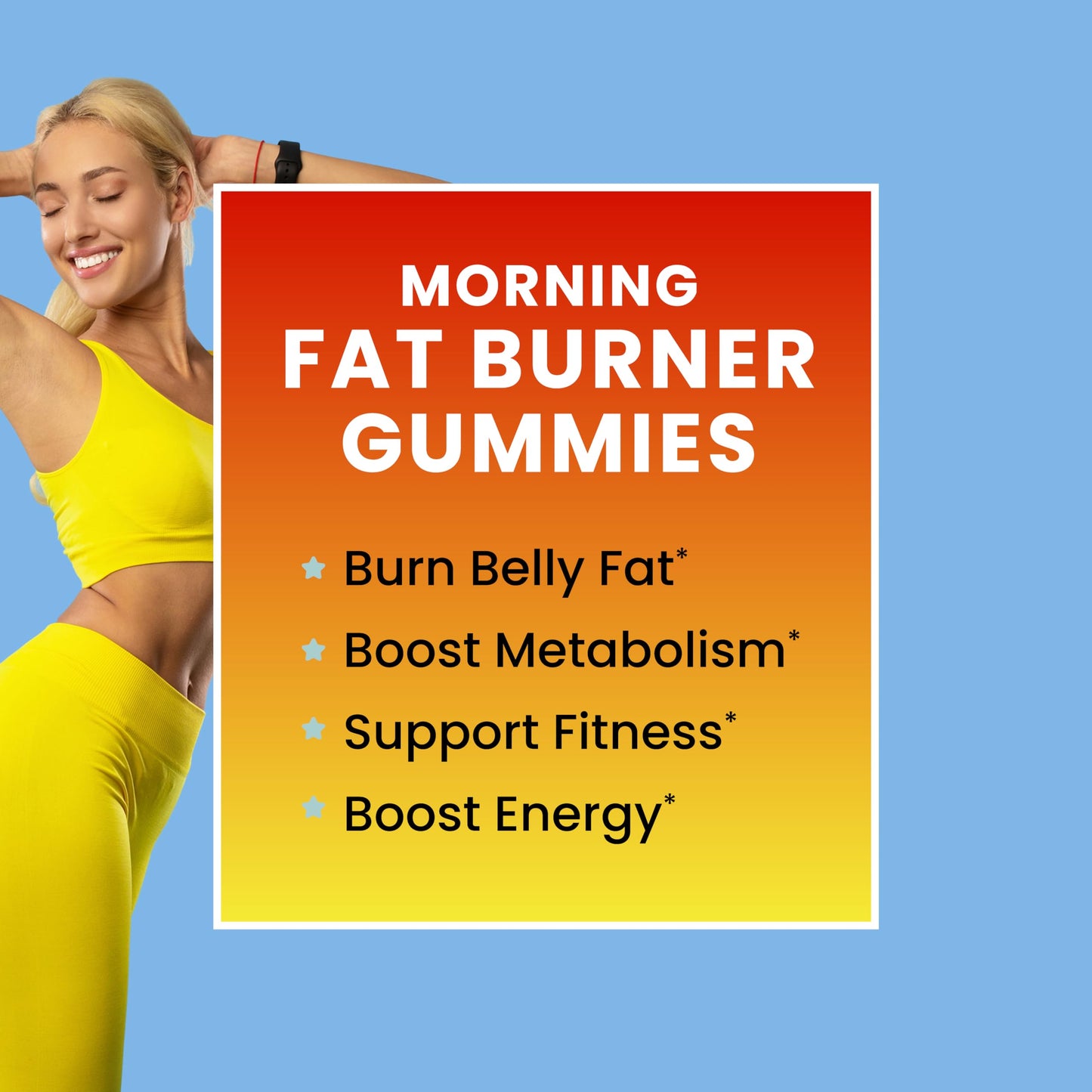 Morning Fat Burner Gummies for Weight Loss for Women & Men | Thermogenic Belly Nobi NutritionBuy Supplements Australia