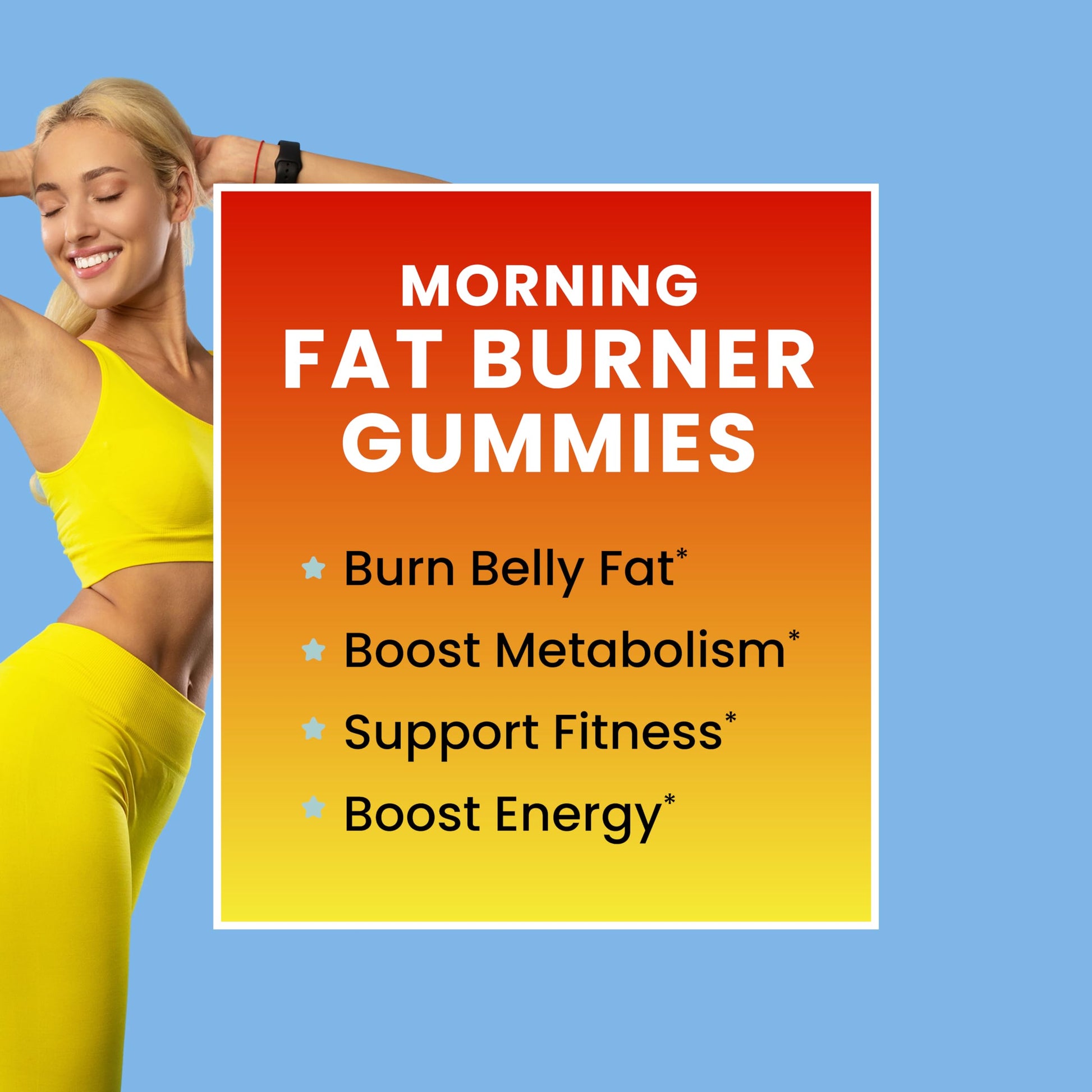 Morning Fat Burner Gummies for Weight Loss for Women & Men | Thermogenic Belly Nobi NutritionBuy Supplements Australia