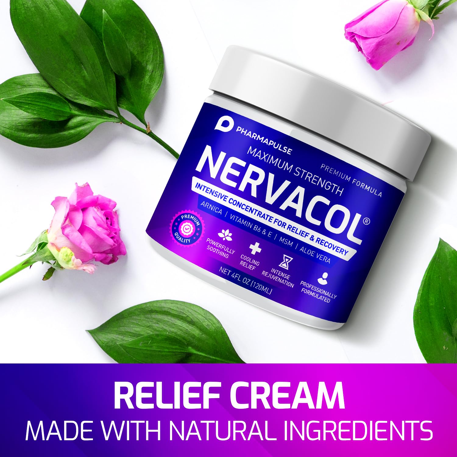 Neuropathy Nerve Therapy & Relief Cream - Maximum Strength Relief Cream for Foot PharmapulseBuy Supplements Australia