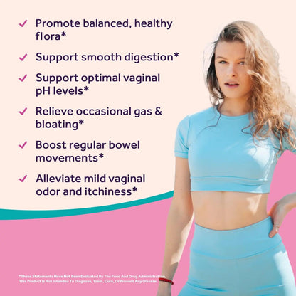 Doctor's Recipes Probiotics for Women, Organic Prebiotics and Probiotics for Digestive Health, Vaginal Health, 140 Billion CFU, 10 Strains, Shelf Stable, 60 Capsules Doctor's RecipesBuy Supplements Australia