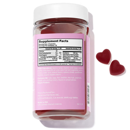 HUM Nutrition SOS PMS Gummies, PMS Support Supplement for Women, Support Cycle Symptoms, Bloating, Hormonal Balance, Includes Vitamin B6, Cranberry & Chasteberry Vitex, Gluten Free, 60 Vegan Gummies HUMBuy Supplements Australia