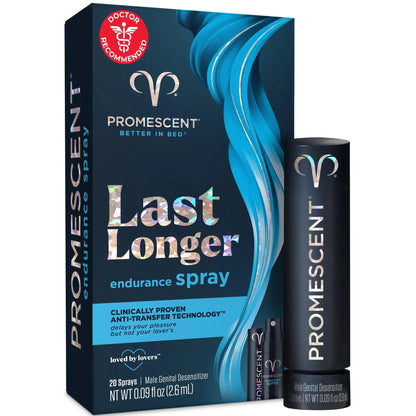 Promescent Desensitizing Delay Spray for Men Clinically Proven to Help You Last Longer in Bed - Better Maximized Sensation + Prolong Climax for Him, 2.6 ml Promescent buy supplements Au